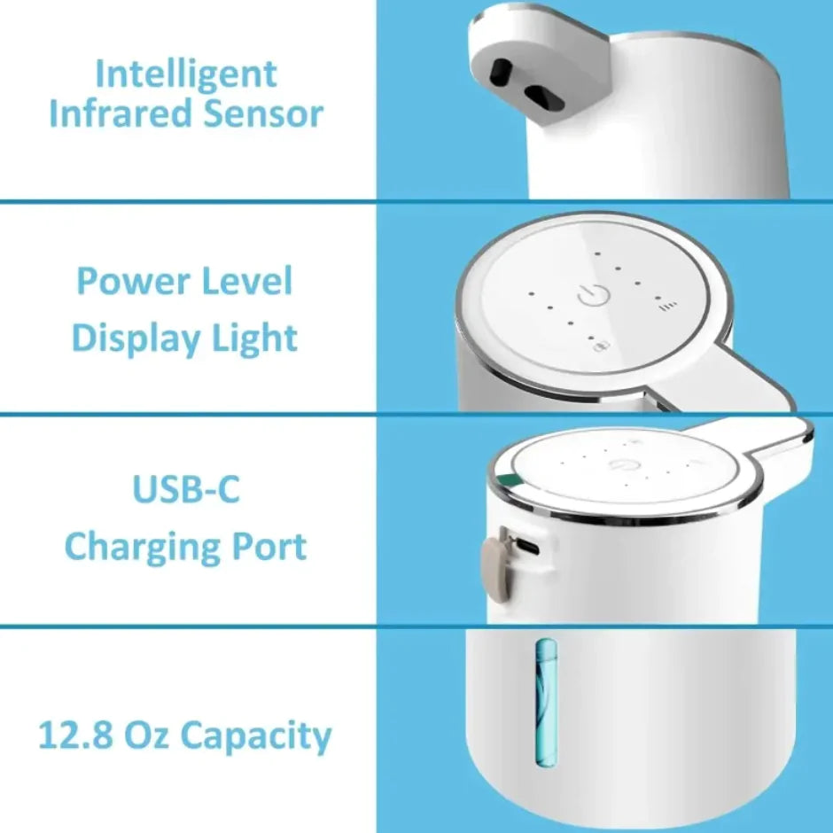 KUVRA Touchless Foaming Soap Dispenser